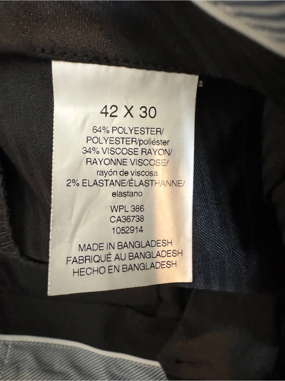 Classic Men's Gray Two-Button Suit 52L With Slacks 42x30